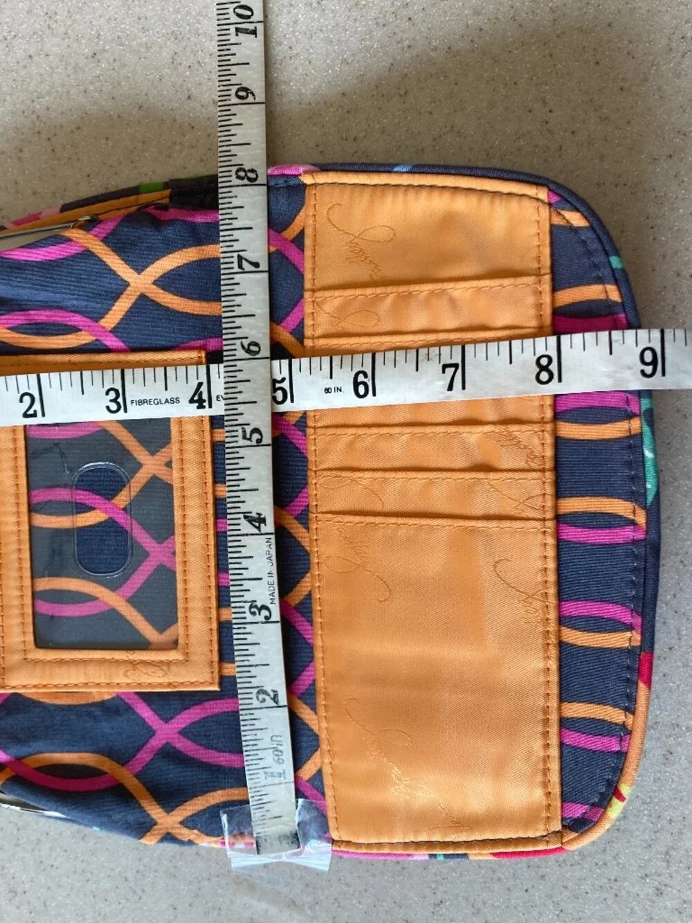 NWOT Vera Bradley Kiss N Snap Wallet Jazzy Blooms